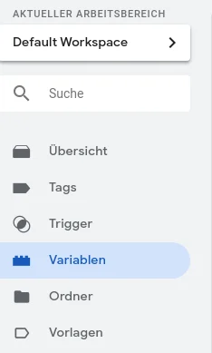 Google Tag Manager Add Variable