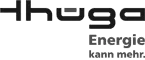 Logo von Thüga Energie in Schwarz auf weißem Hintergrund