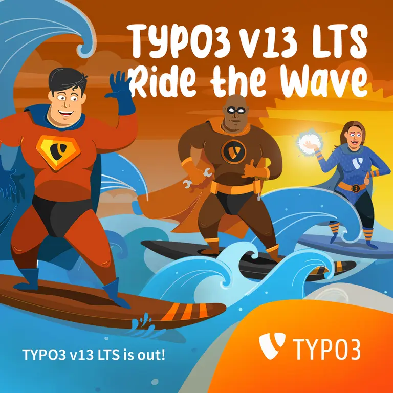 Teaser for TYPO3 v13 Article