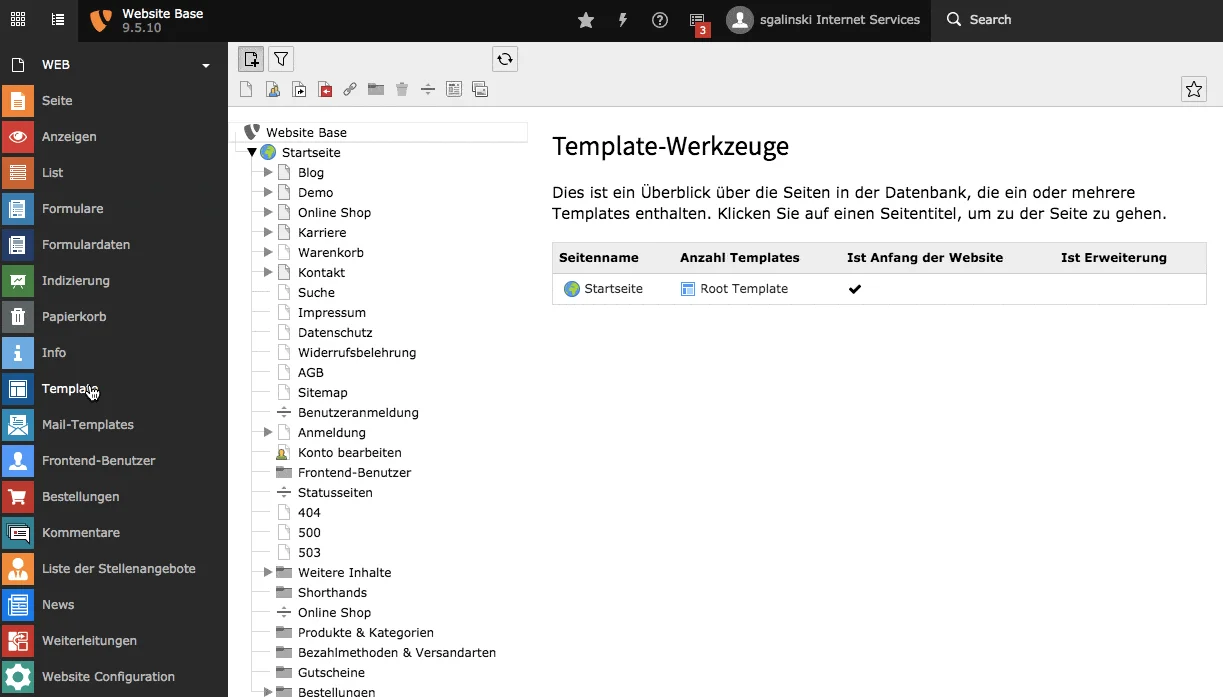 Add Cookie Optin to TYPO3 instance