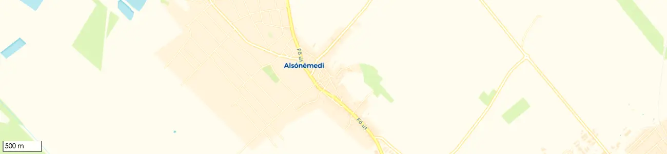 Alsónémedi Map